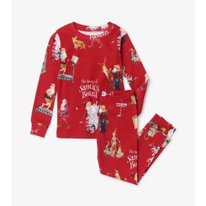 NEW BOOKS TO BED the story of santa's beard pajamas in red